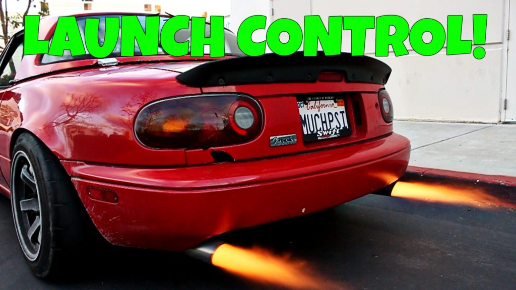 I Fixed My Launch Control For 2 Cents! Miata Shoots Fire On Megasquirt